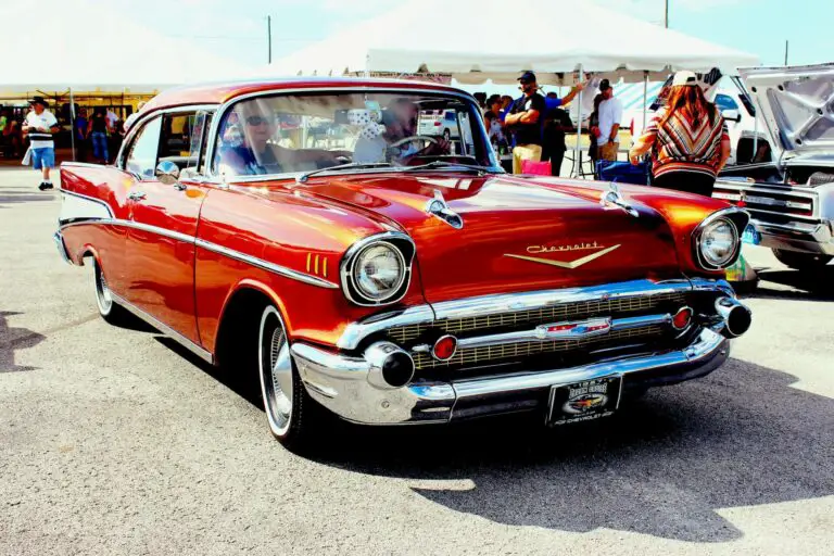 Couple driving a Chevrolet